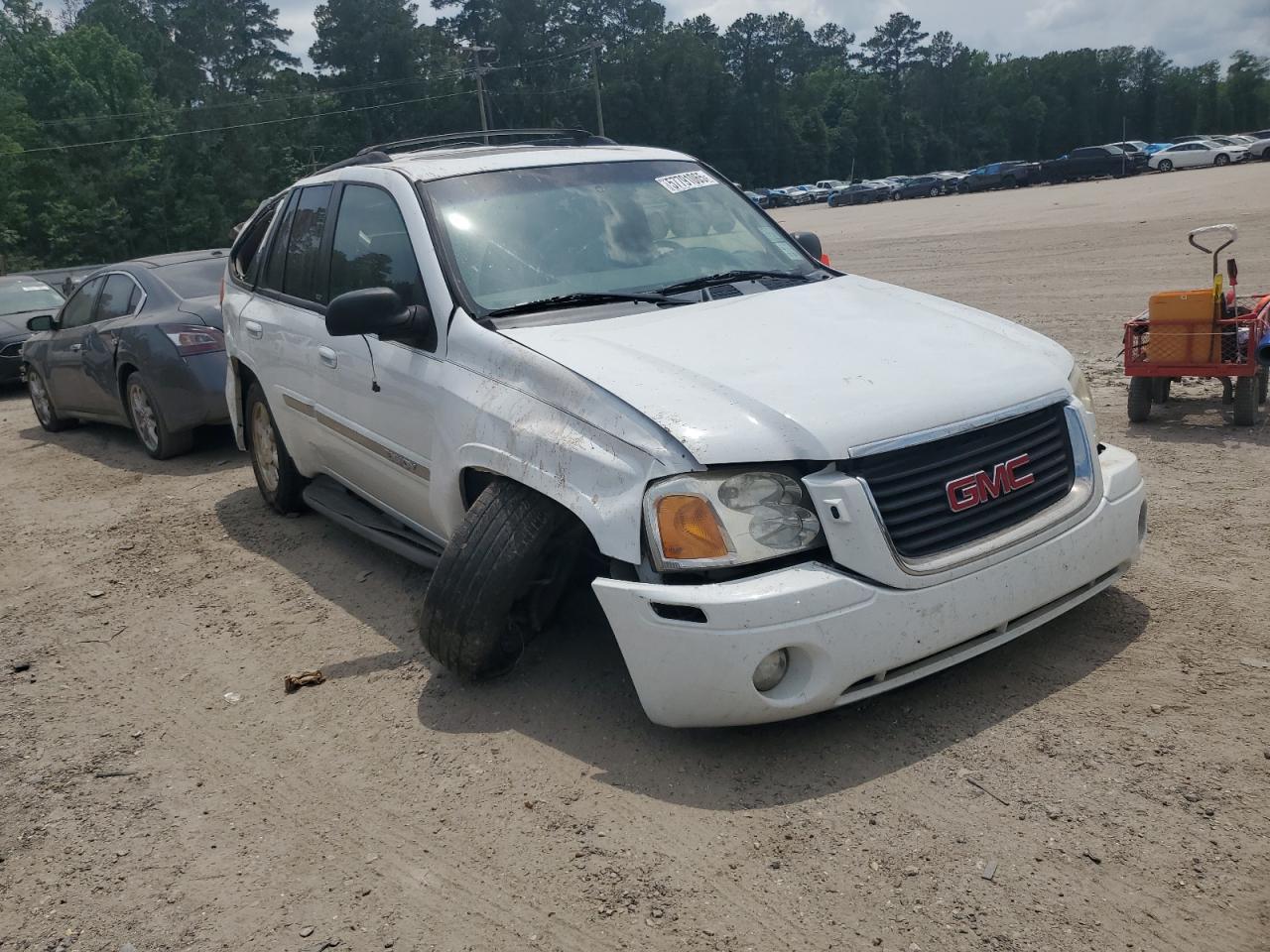 2002 GMC Envoy Copart, lot number: 57791065, vin: 1GKDS13S722214980. Thumbnail 4