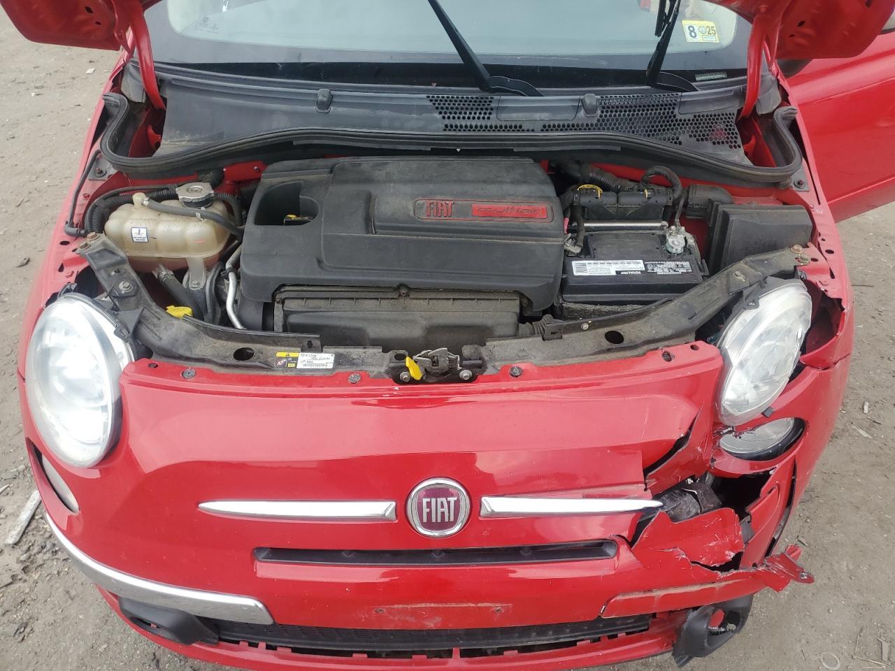 2013 Fiat 500 Lounge Copart, lot number: 59169585, vin: 3C3CFFERXDT718464. Thumbnail 11