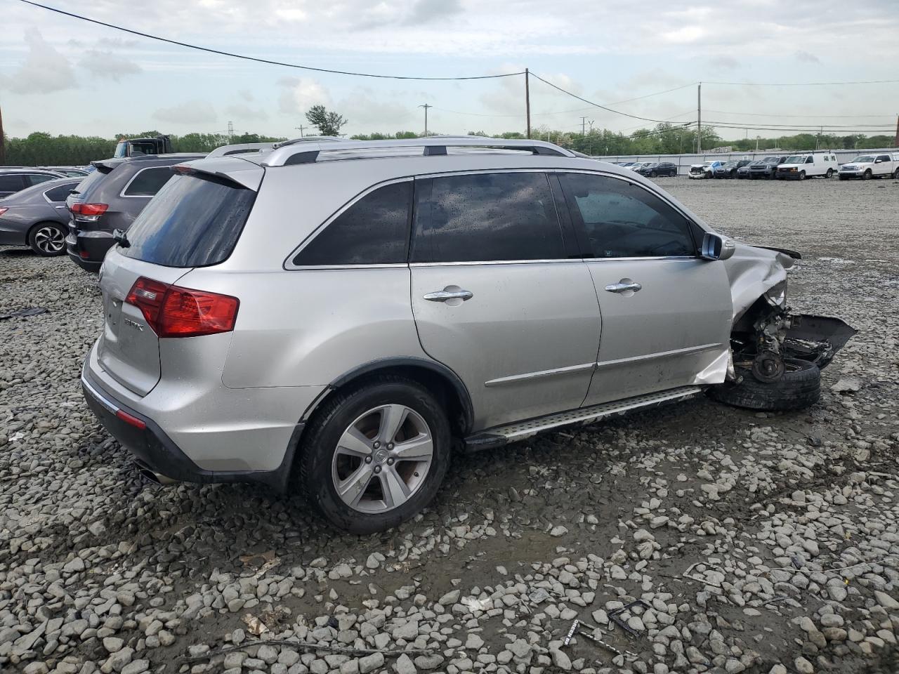 2011 Acura Mdx Technology Copart, lot number: 56031545, vin: 2HNYD2H66BH531384. Thumbnail 3