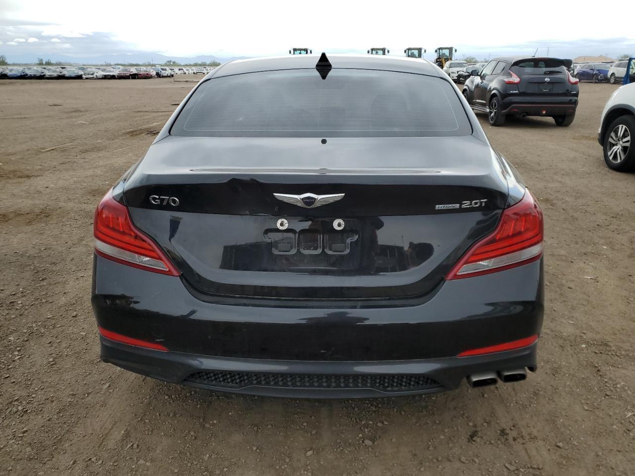 2019 Genesis G70 Advanced Copart, lot number: 55475555, vin: KMTG64LA4KU019687. Thumbnail 6