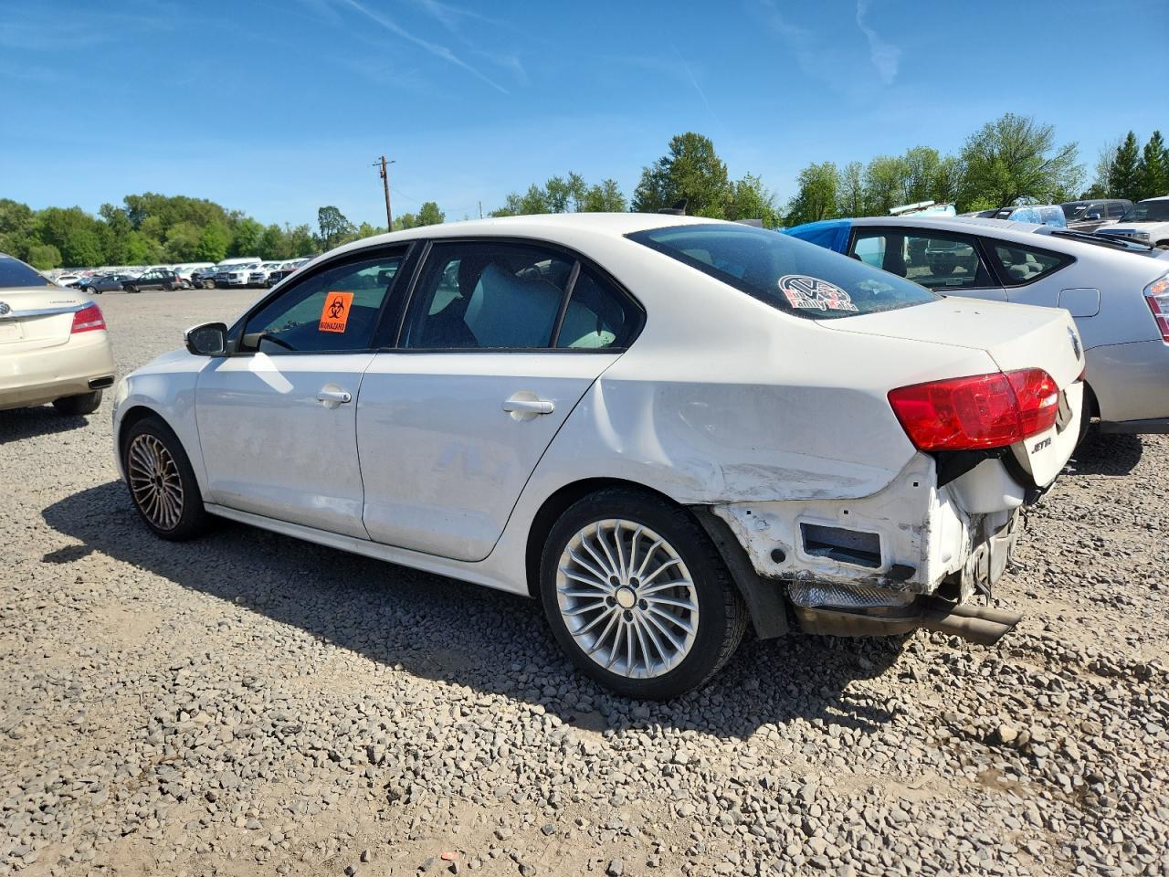 2011 Volkswagen Jetta Se Copart, lot number: 58357675, vin: 3VWDZ7AJ8BM320218. Thumbnail 2