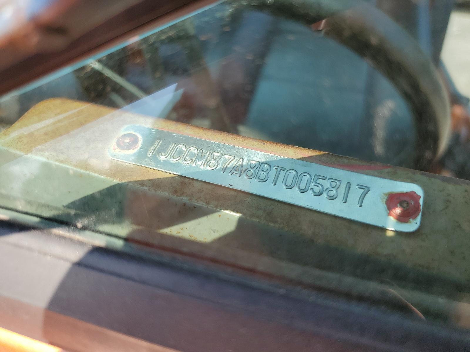 1981 Jeep Jeep Cj7 Copart, lot number: 59019594, vin: 1JCCM87A8BT005817. Thumbnail 12