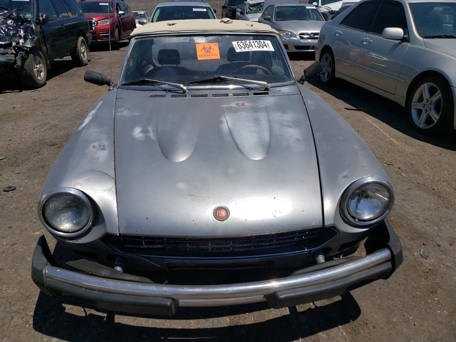 1975 FIAT SPIDER Copart, lot number: 63641304, vin: 124CS10097882. Thumbnail 5