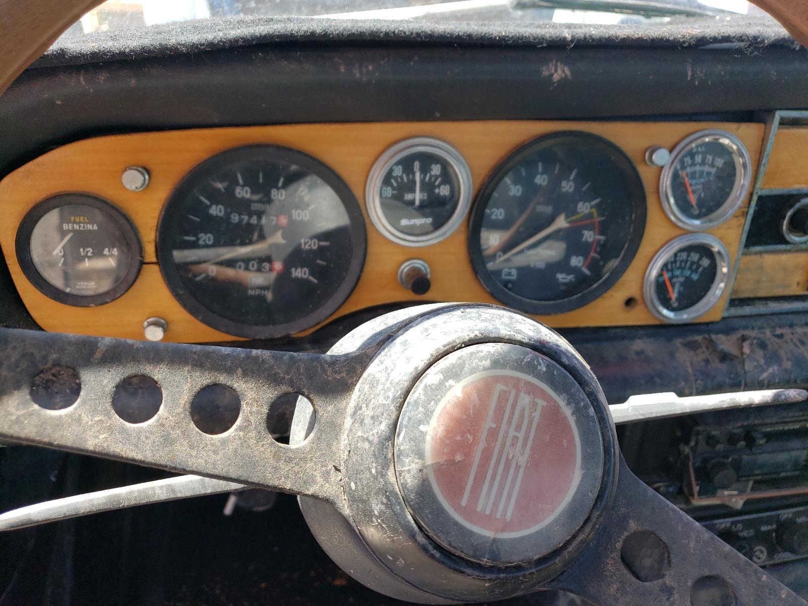 1975 FIAT SPIDER Copart, lot number: 63641304, vin: 124CS10097882. Thumbnail 9