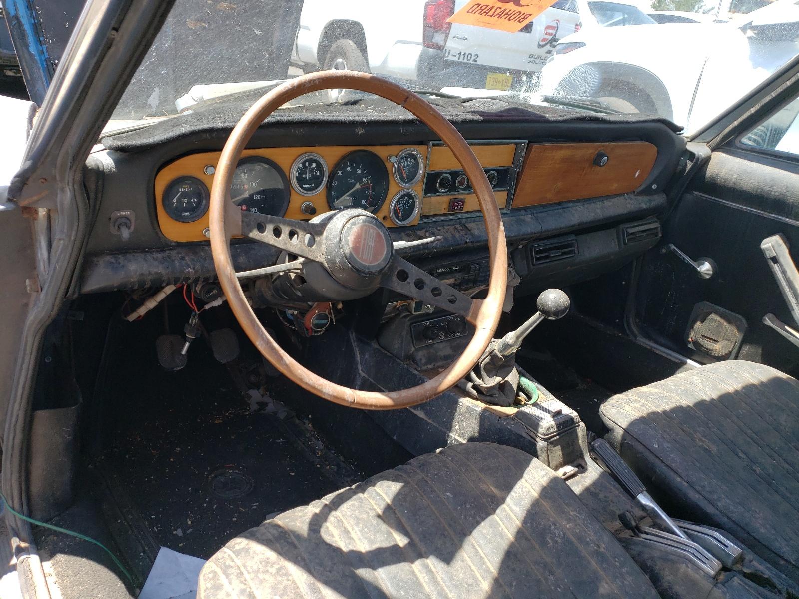 1975 FIAT SPIDER Copart, lot number: 63641304, vin: 124CS10097882. Thumbnail 8