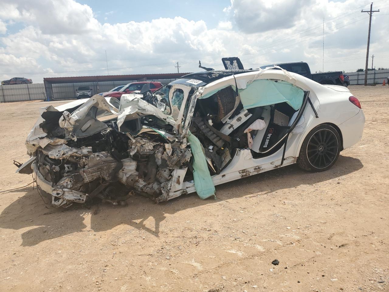 2019 Mercedes-Benz C 43 Amg Copart, lot number: 54992215, vin: 55SWF6EB4KU303646. Thumbnail 1