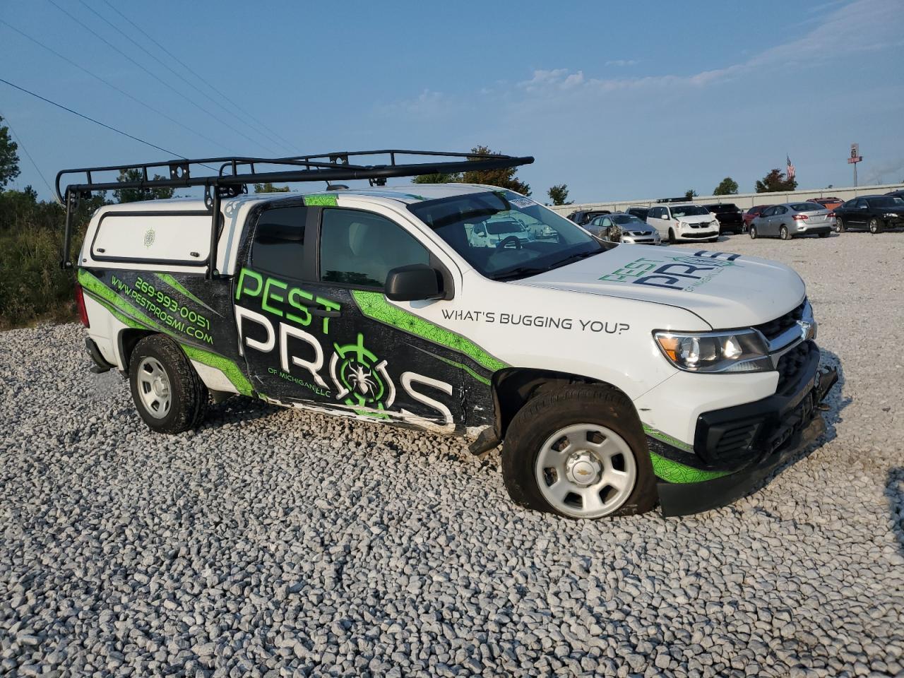 2021 Chevrolet Colorado Copart, lot number: 70384274, vin: 1GCHTBEN8M1171430. Thumbnail 4