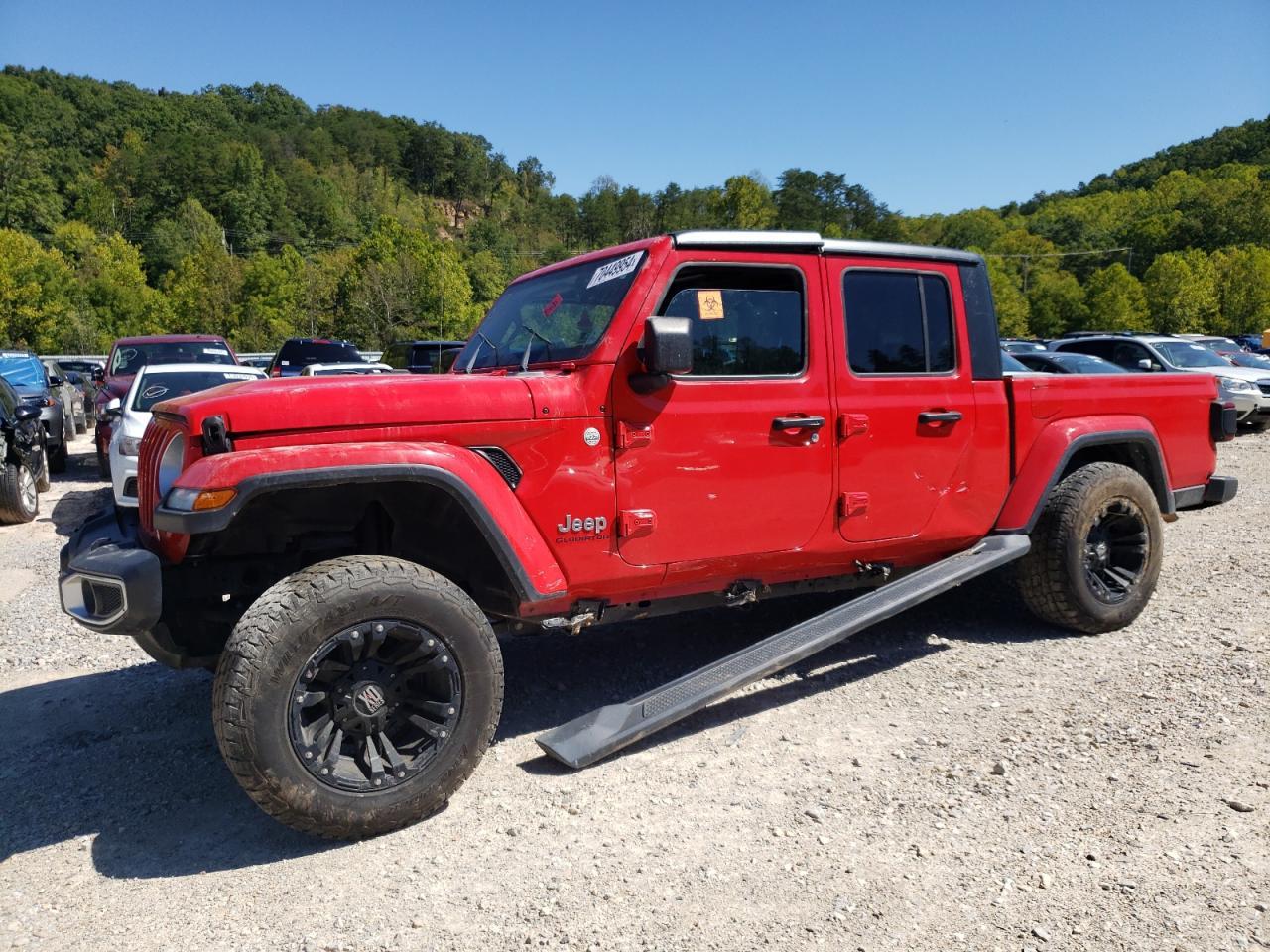 2022 Jeep Gladiator Overland Copart, lot number: 70449954, vin: 1C6HJTFG6NL103412. Thumbnail 1