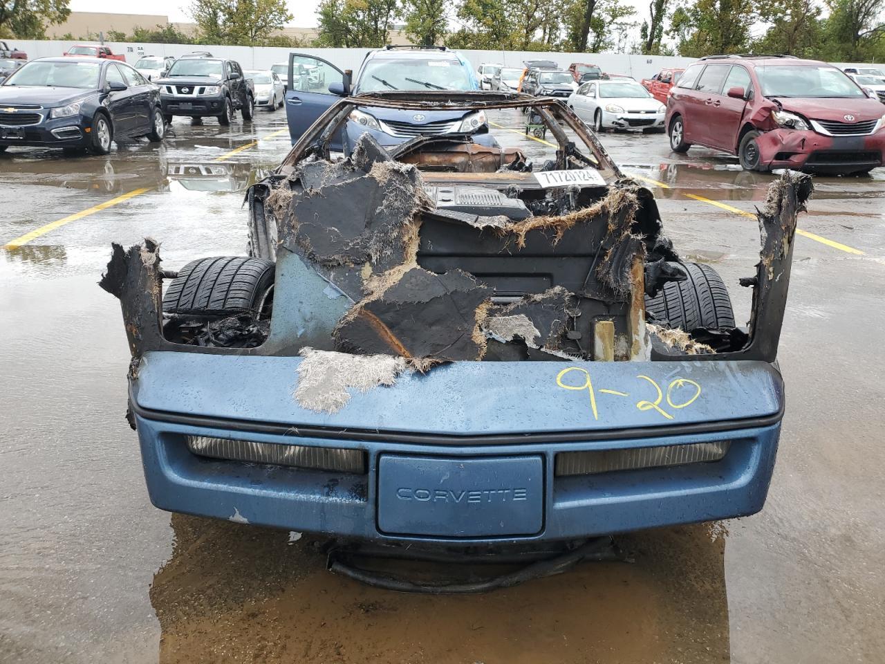 1984 Chevrolet Corvette Copart, lot number: 52367395, vin: 1G1AY0782E5135993. Thumbnail 5