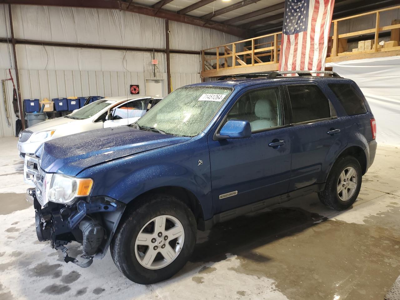 2008 Ford Escape Hev Copart, lot number: 56979175, vin: 1FMCU49H88KC22475. Thumbnail 1