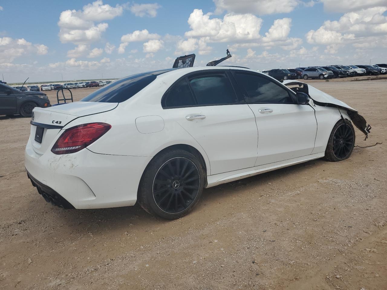 2019 Mercedes-Benz C 43 Amg Copart, lot number: 54992215, vin: 55SWF6EB4KU303646. Thumbnail 3