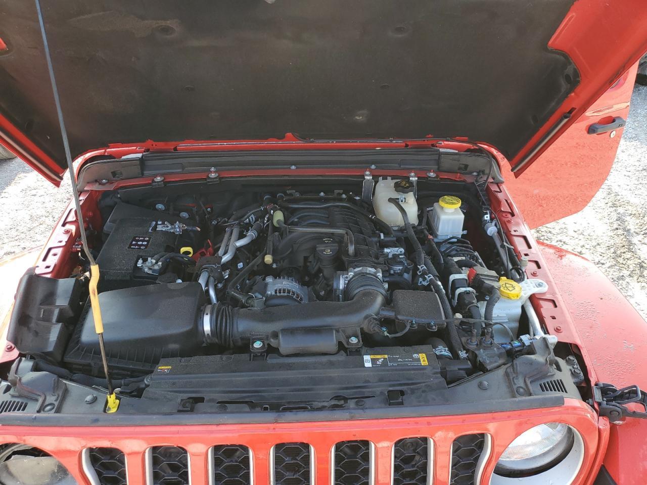 2022 Jeep Gladiator Overland Copart, lot number: 70449954, vin: 1C6HJTFG6NL103412. Thumbnail 11