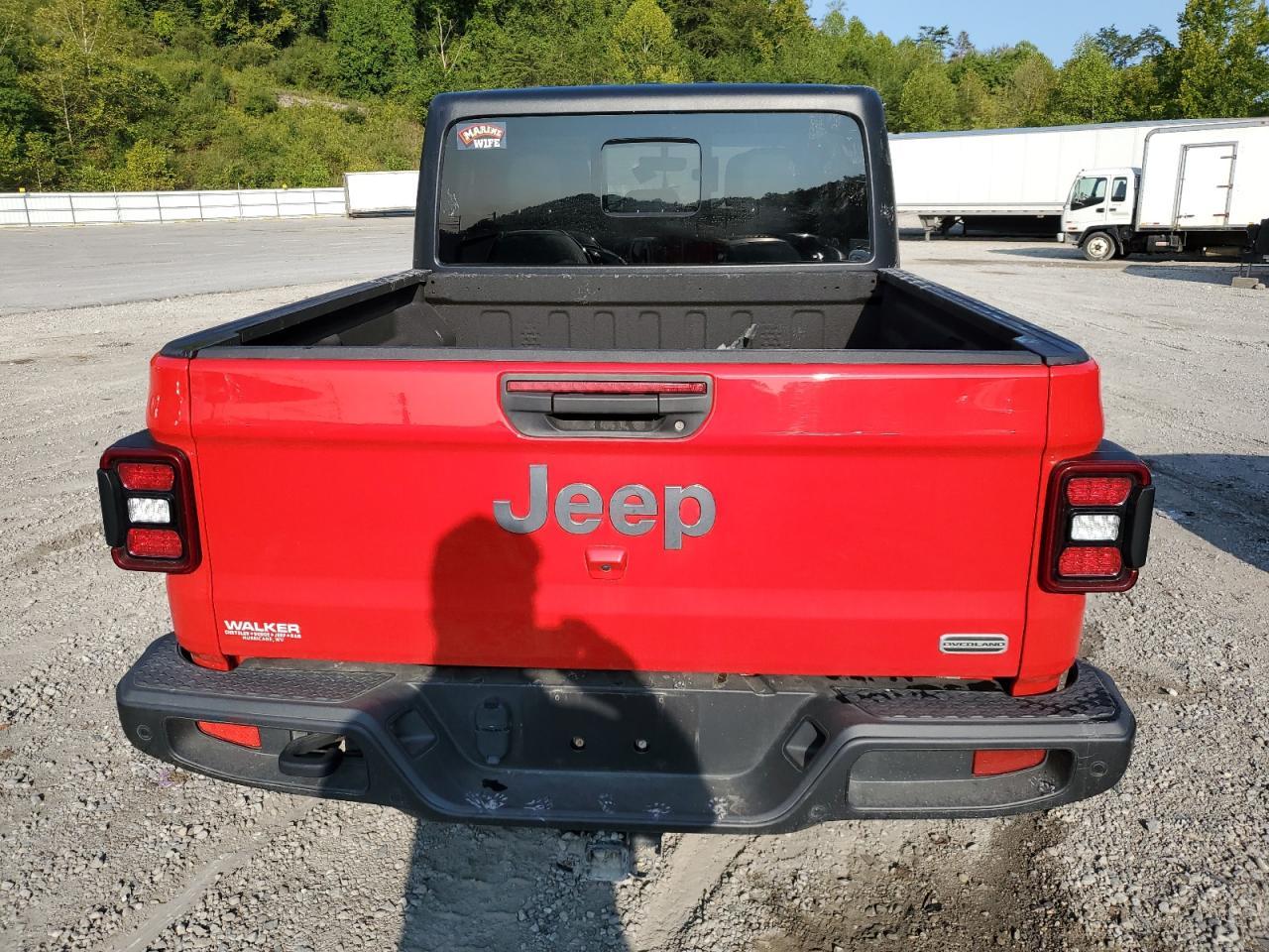 2022 Jeep Gladiator Overland Copart, lot number: 70449954, vin: 1C6HJTFG6NL103412. Thumbnail 6