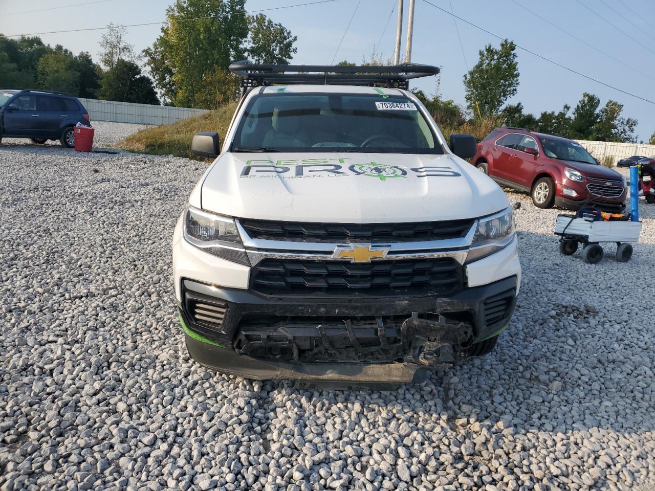 2021 Chevrolet Colorado Copart, lot number: 70384274, vin: 1GCHTBEN8M1171430. Thumbnail 5