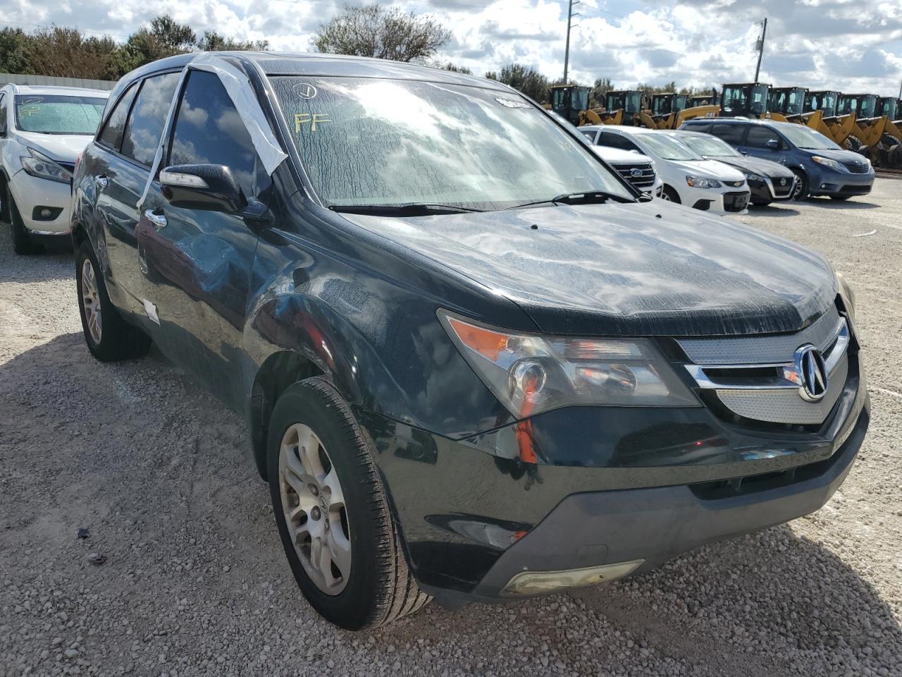 2009 Acura Mdx Technology Copart, lot number: 74006064, vin: 2HNYD28669H521805. Thumbnail 4