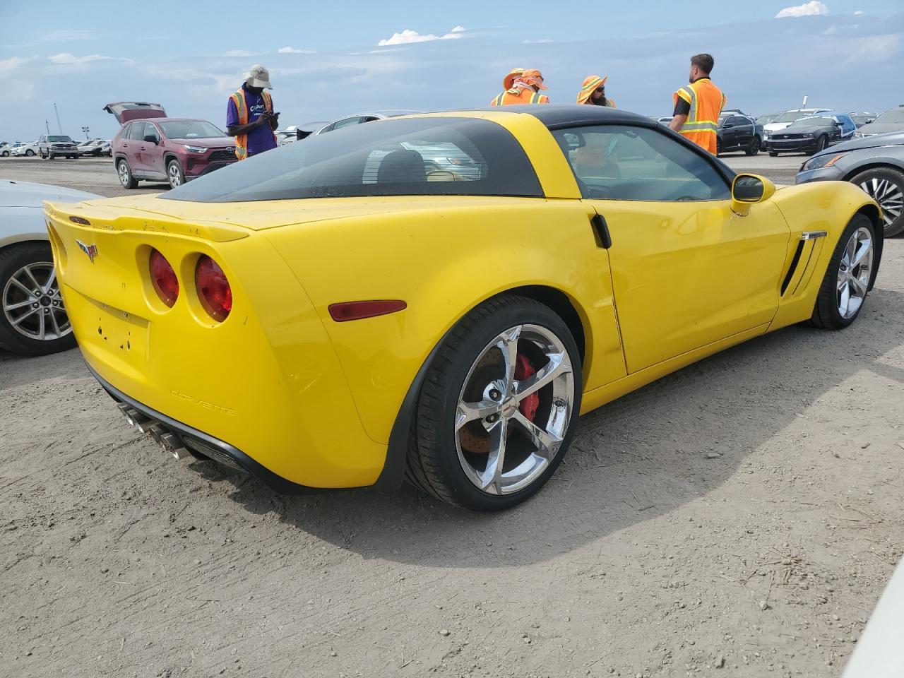 2012 Chevrolet Corvette Grand Sport Copart, lot number: 75103044, vin: 1G1YW2DW5C5107072. Thumbnail 3