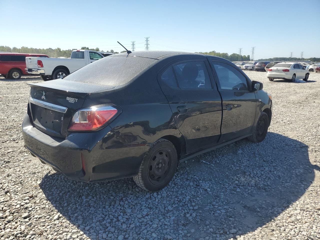 2021 Mitsubishi Mirage G4 Es Copart, lot number: 73991404, vin: ML32FUFJ7MHF06386. Thumbnail 3