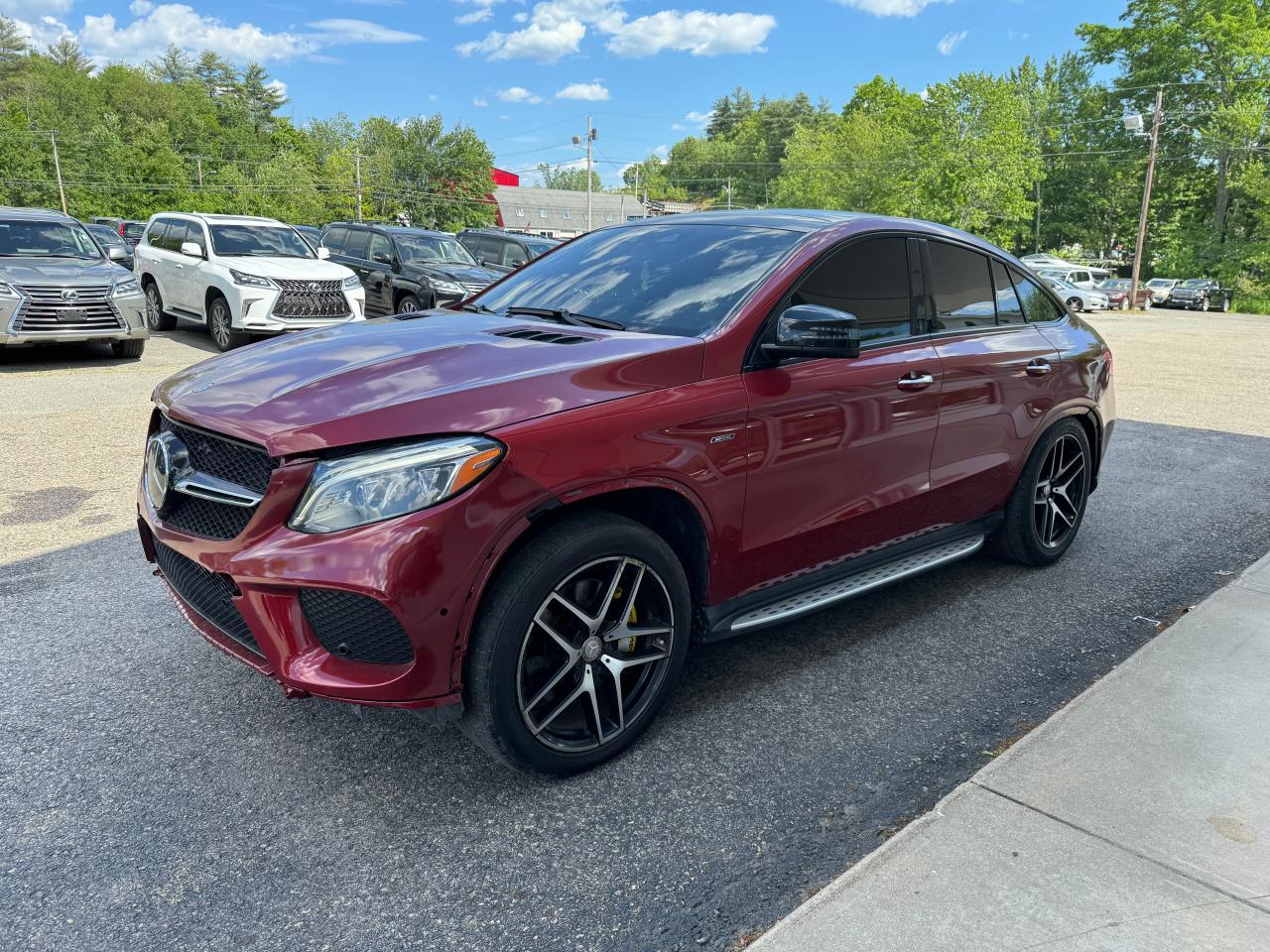 2016 MERCEDES-BENZ GLE COUPE 450 4MATIC Copart, lot number: 57553504, vin: 4JGED6EB5GA024981. Thumbnail 2