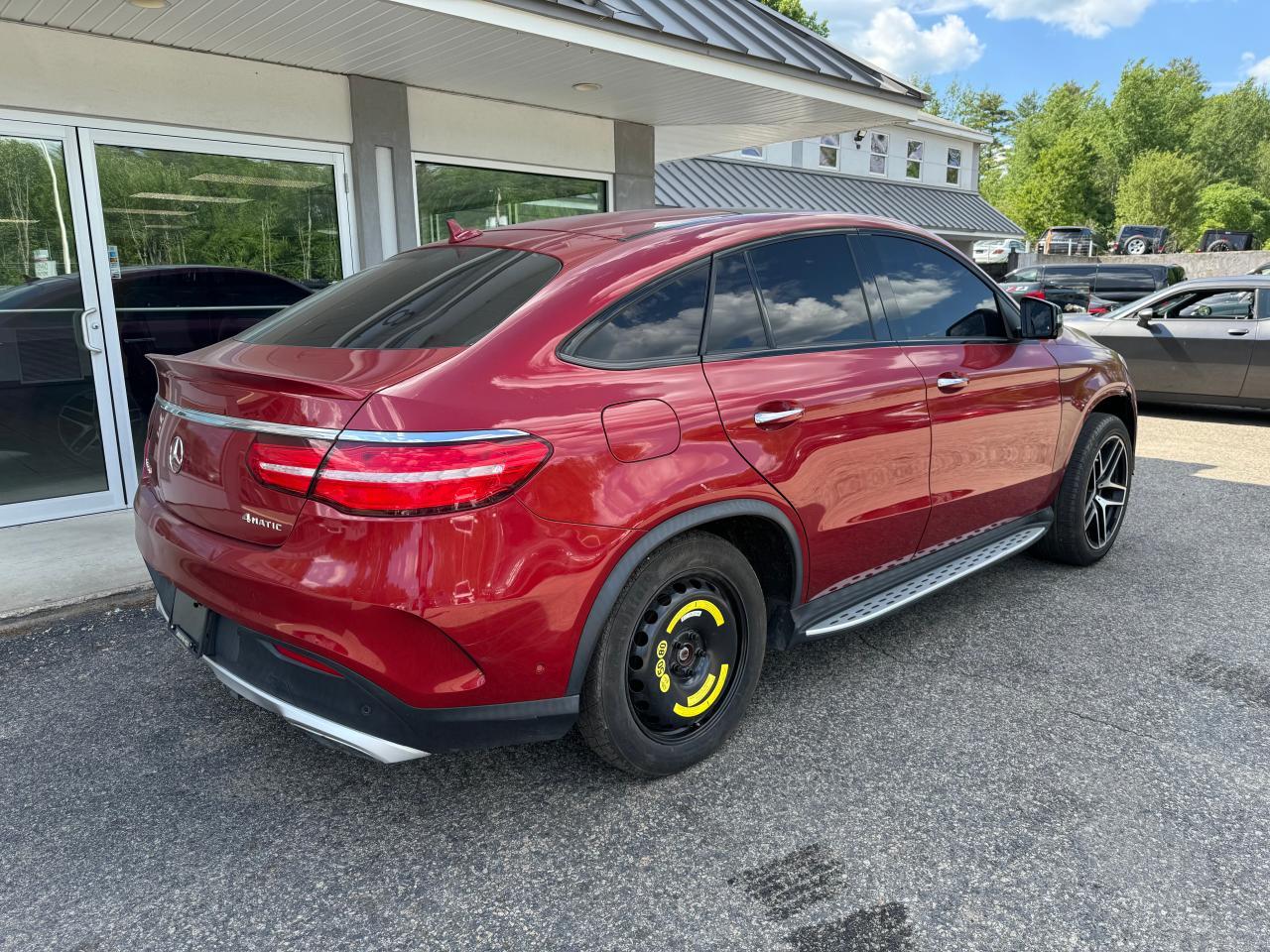 2016 MERCEDES-BENZ GLE COUPE 450 4MATIC Copart, lot number: 57553504, vin: 4JGED6EB5GA024981. Thumbnail 4