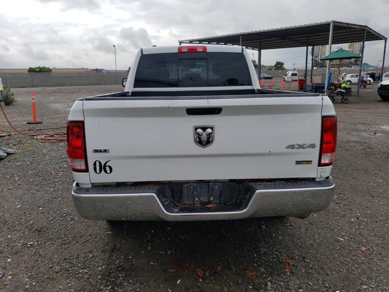 2017 RAM 1500 SLT Copart, lot number: 65013083, vin: 1C6RR7GG5HS583441. Thumbnail 6