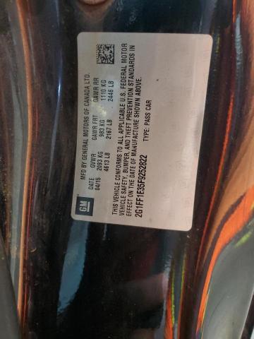 2015 CHEVROLET CAMARO LT Copart, lot number: 65333873, vin: 2G1FF1E35F9252822. Thumbnail 13