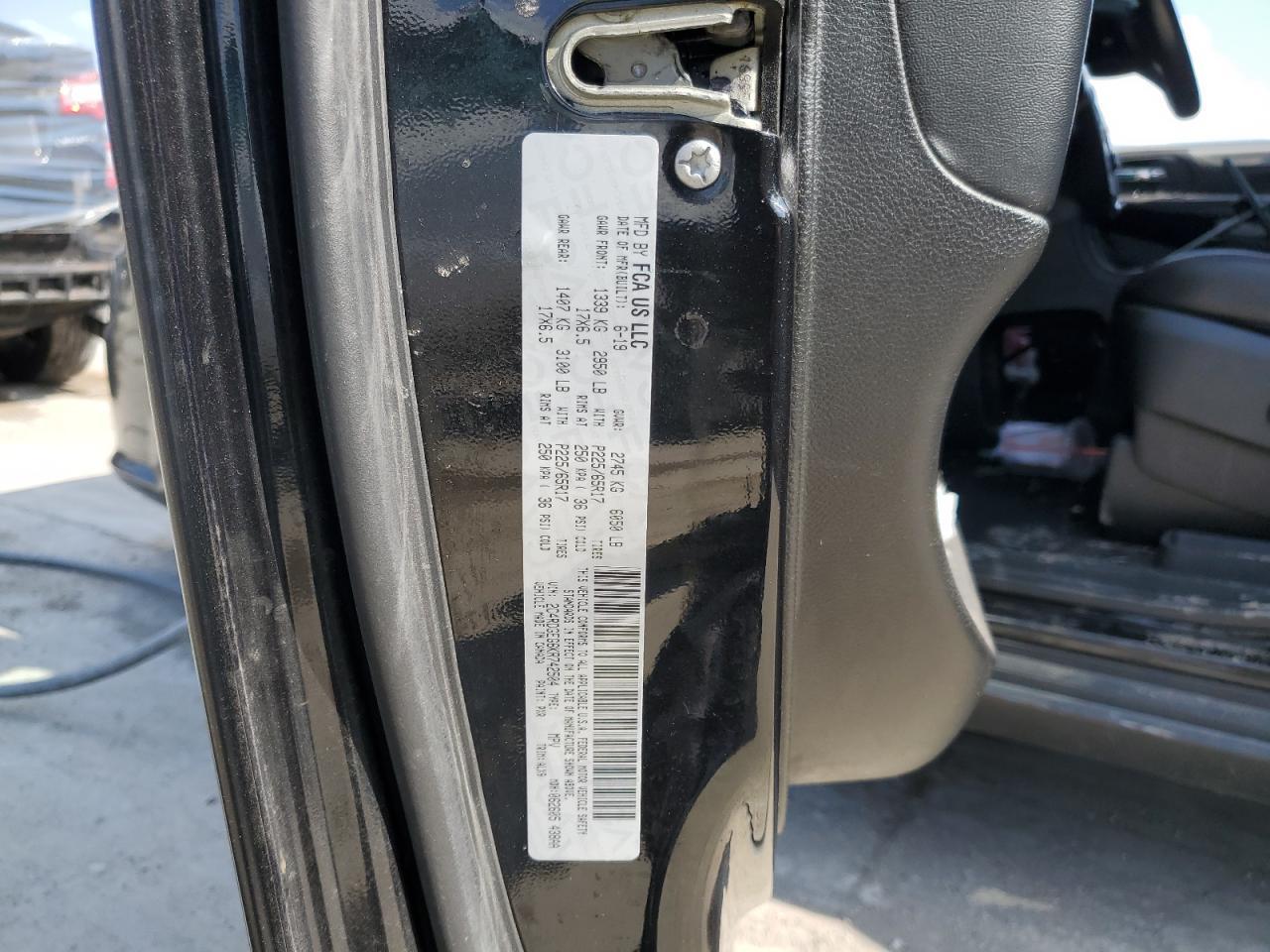 2019 DODGE GRAND CARAVAN GT Copart, lot number: 65937453, vin: 2C4RDGEG6KR742504. Thumbnail 12