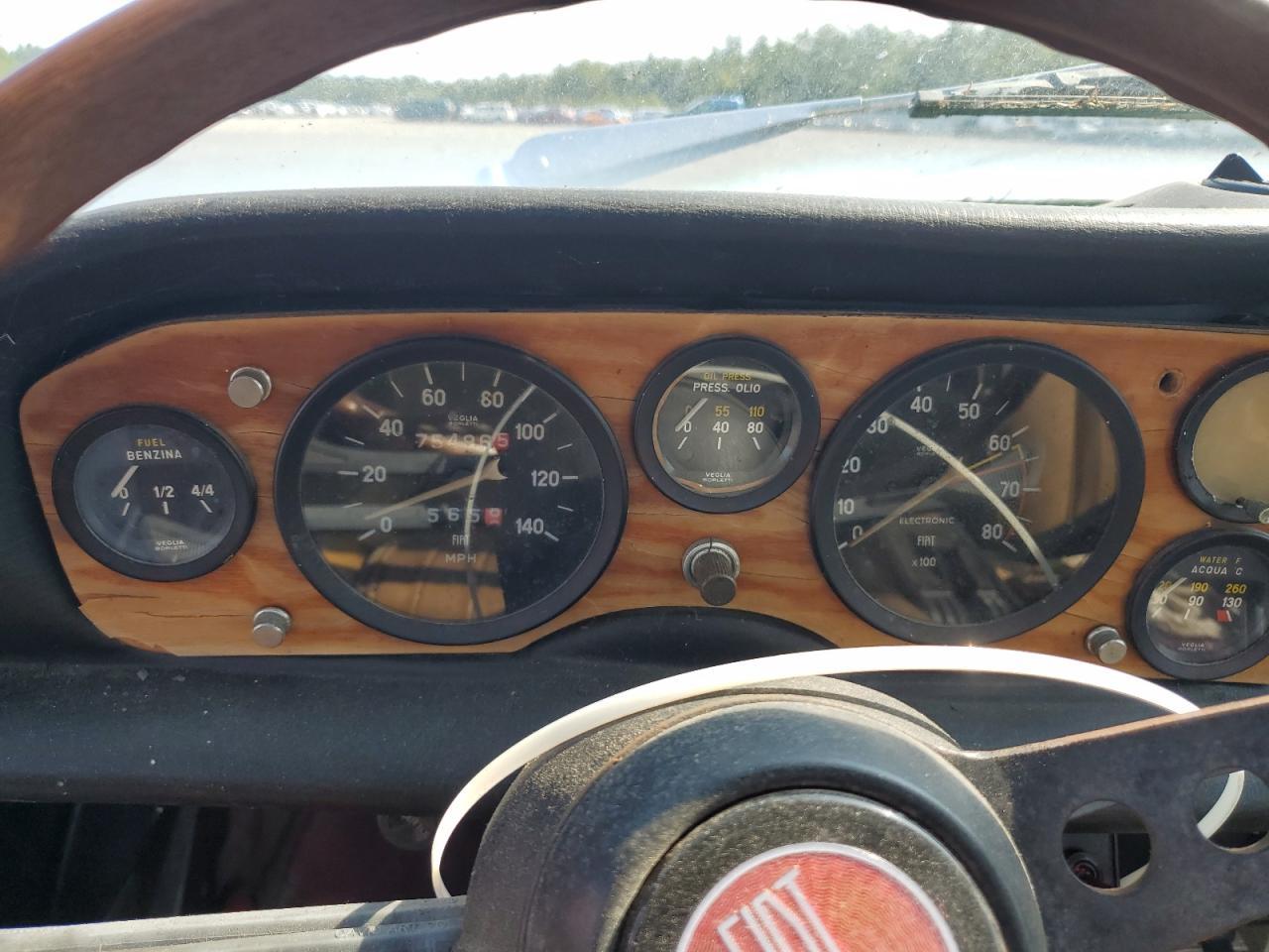 1975 FIAT 124 SPIDER Copart, lot number: 69094623, vin: 124CS10092193. Thumbnail 9