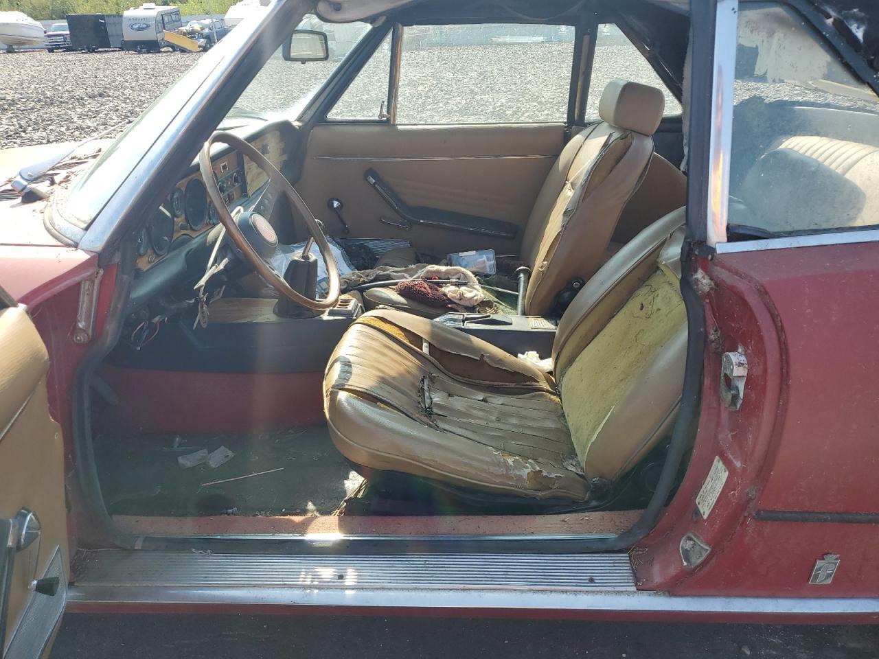 1975 FIAT 124 SPIDER Copart, lot number: 69094623, vin: 124CS10092193. Thumbnail 7