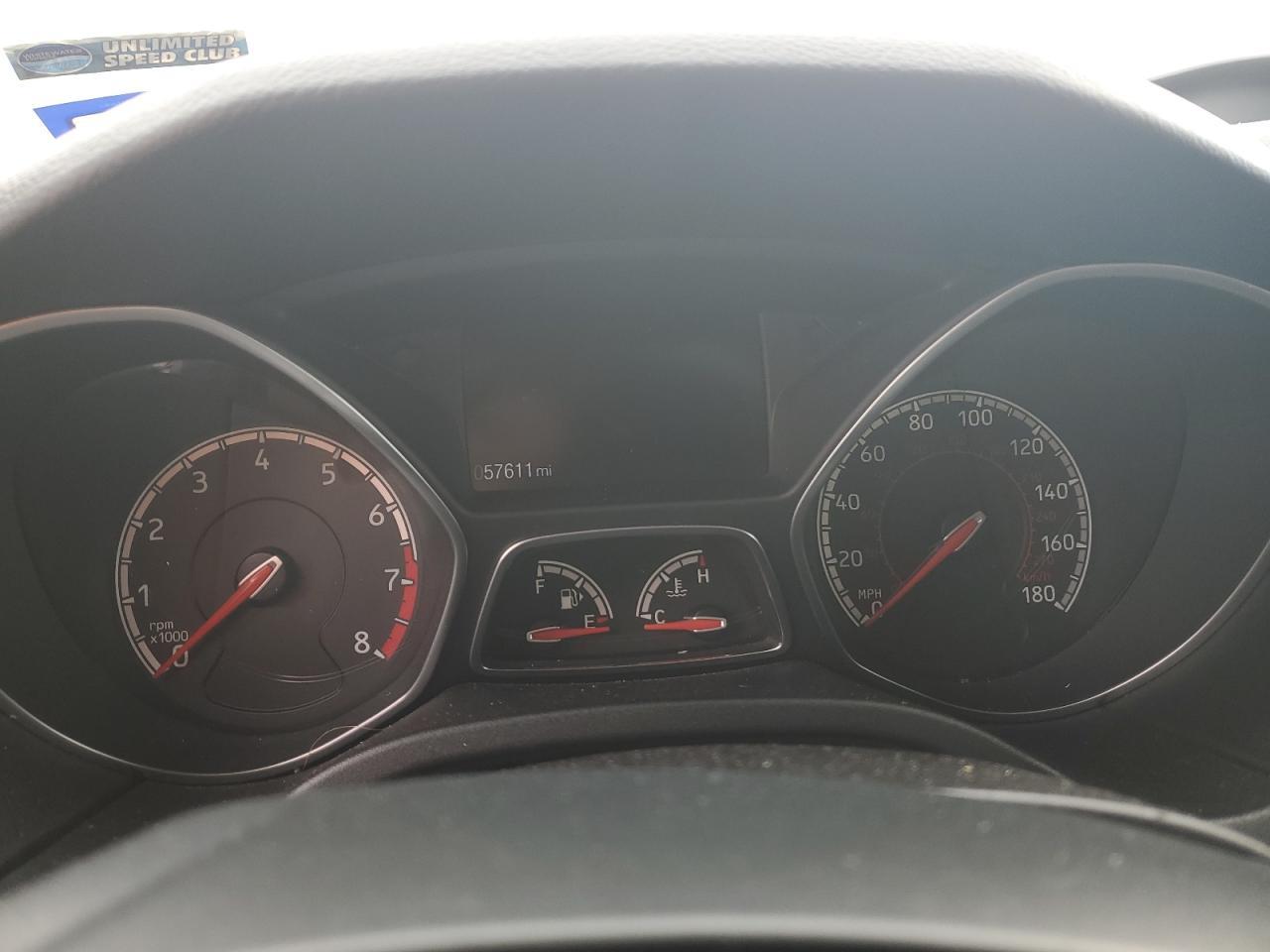 2016 FORD FOCUS ST Copart, lot number: 71361723, vin: 1FADP3L98GL374380. Thumbnail 9