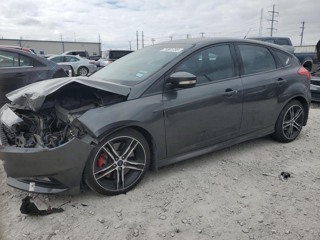 2016 FORD FOCUS ST Copart, lot number: 71361723, vin: 1FADP3L98GL374380. Thumbnail 1