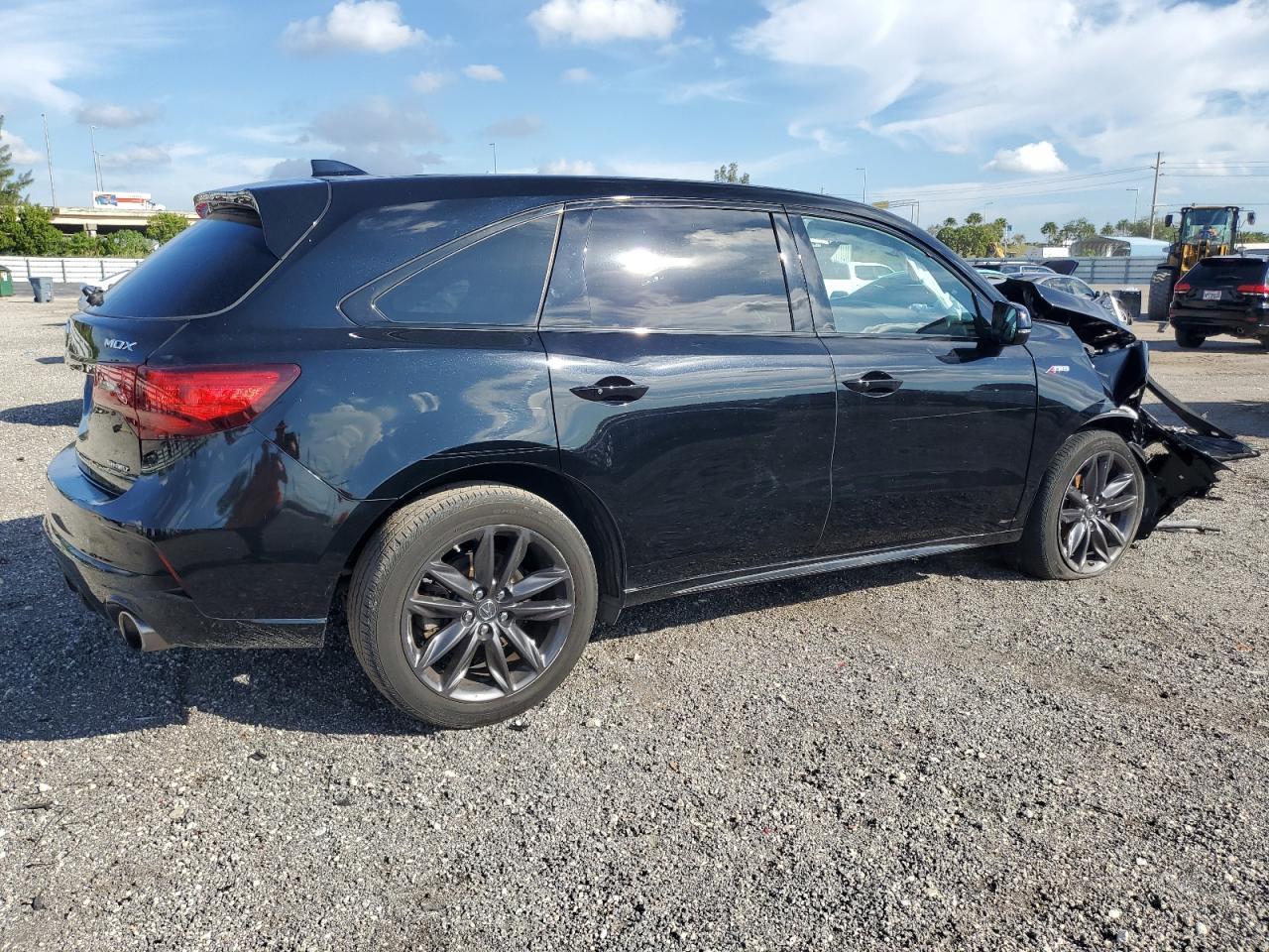 2020 Acura Mdx A-Spec Copart, lot number: 72476272, vin: 5J8YD4H01LL020247. Thumbnail 3