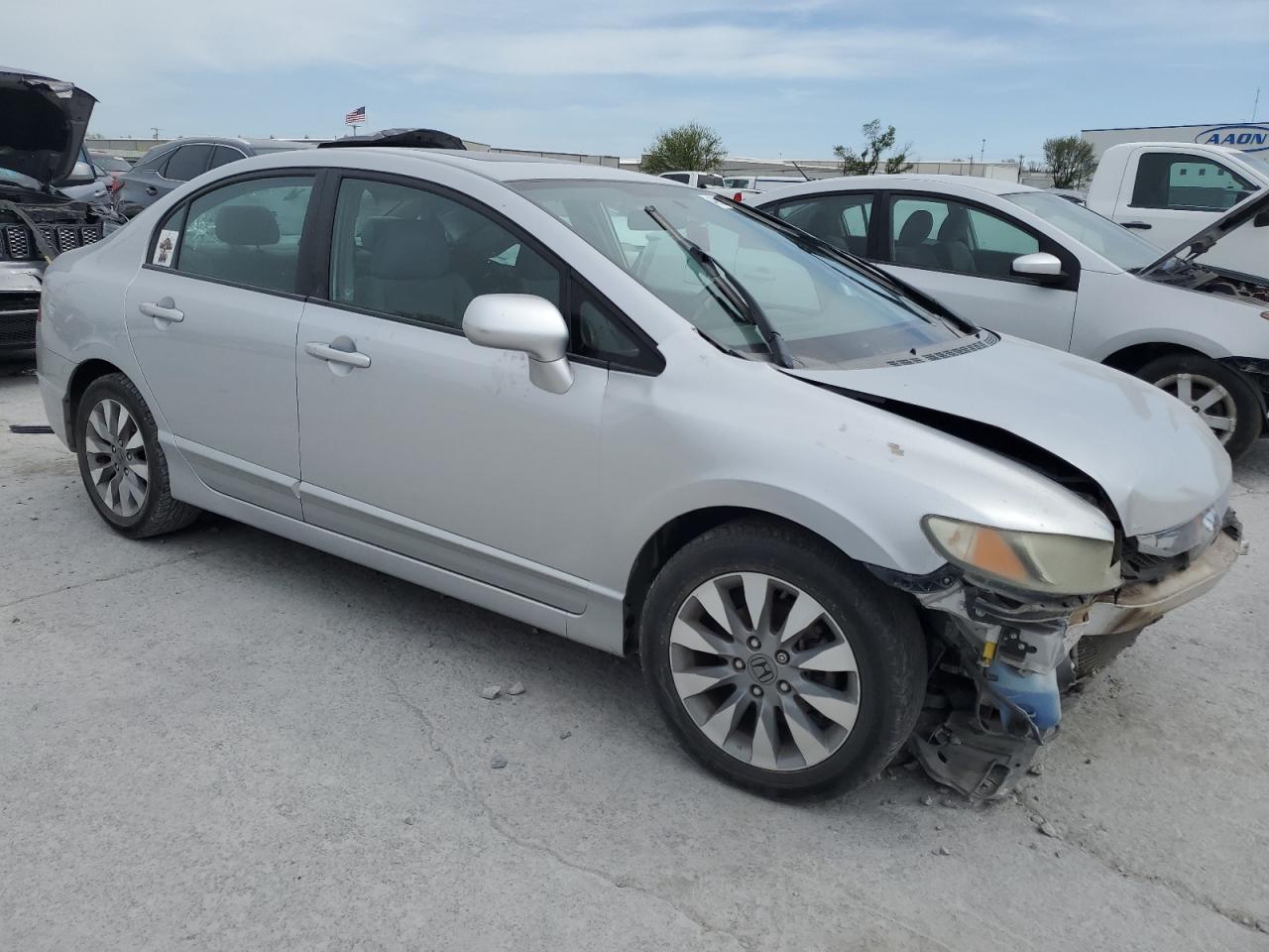2011 HONDA CIVIC EX Copart, lot number: 49053354, vin: 2HGFA1F86BH500688. Thumbnail 4
