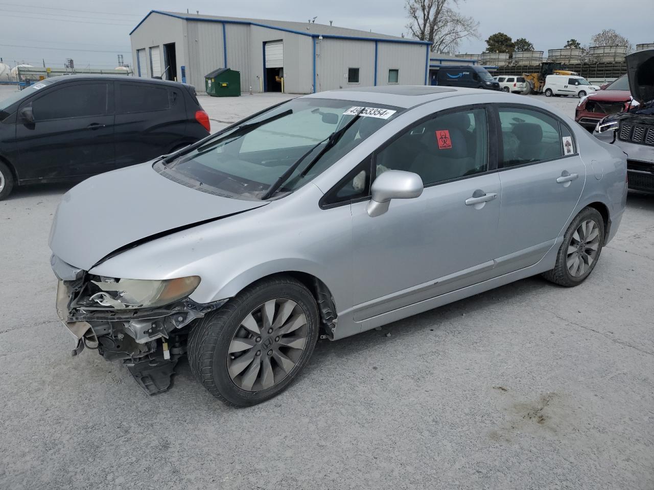2011 HONDA CIVIC EX Copart, lot number: 49053354, vin: 2HGFA1F86BH500688. Thumbnail 1