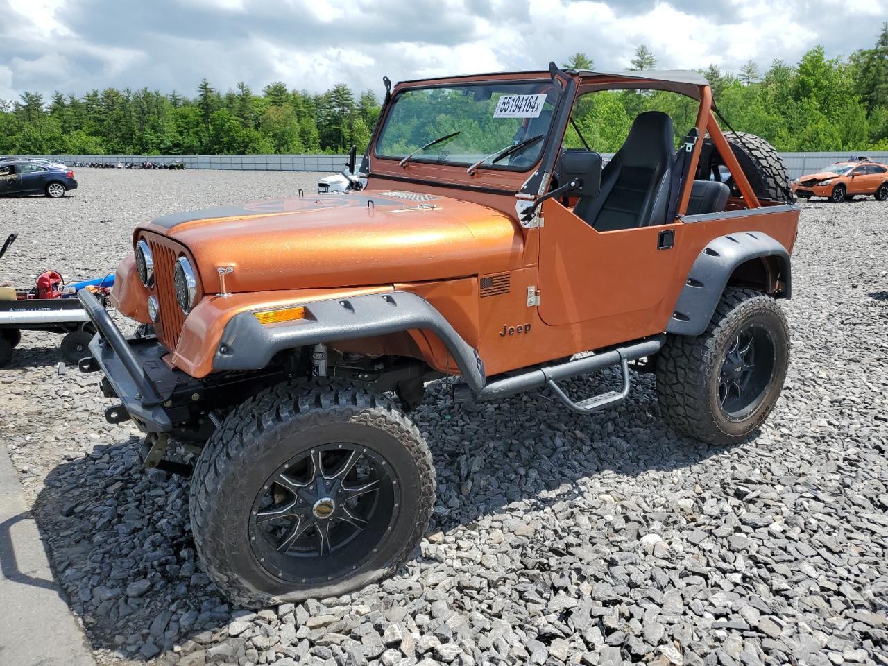 1981 JEEP JEEP CJ7 Copart, lot number: 55194164, vin: 1JCCM87A8BT005817. Thumbnail 1