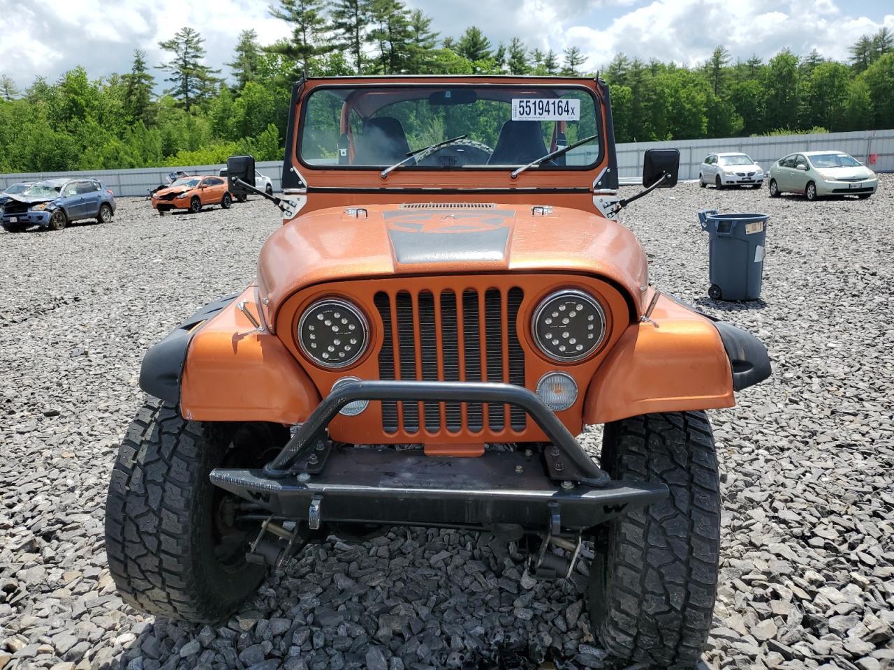 1981 JEEP JEEP CJ7 Copart, lot number: 55194164, vin: 1JCCM87A8BT005817. Thumbnail 5