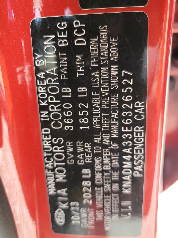 2014 KIA RIO LX Copart, lot number: 71853143, vin: KNADM4A33E6326527. Thumbnail 12