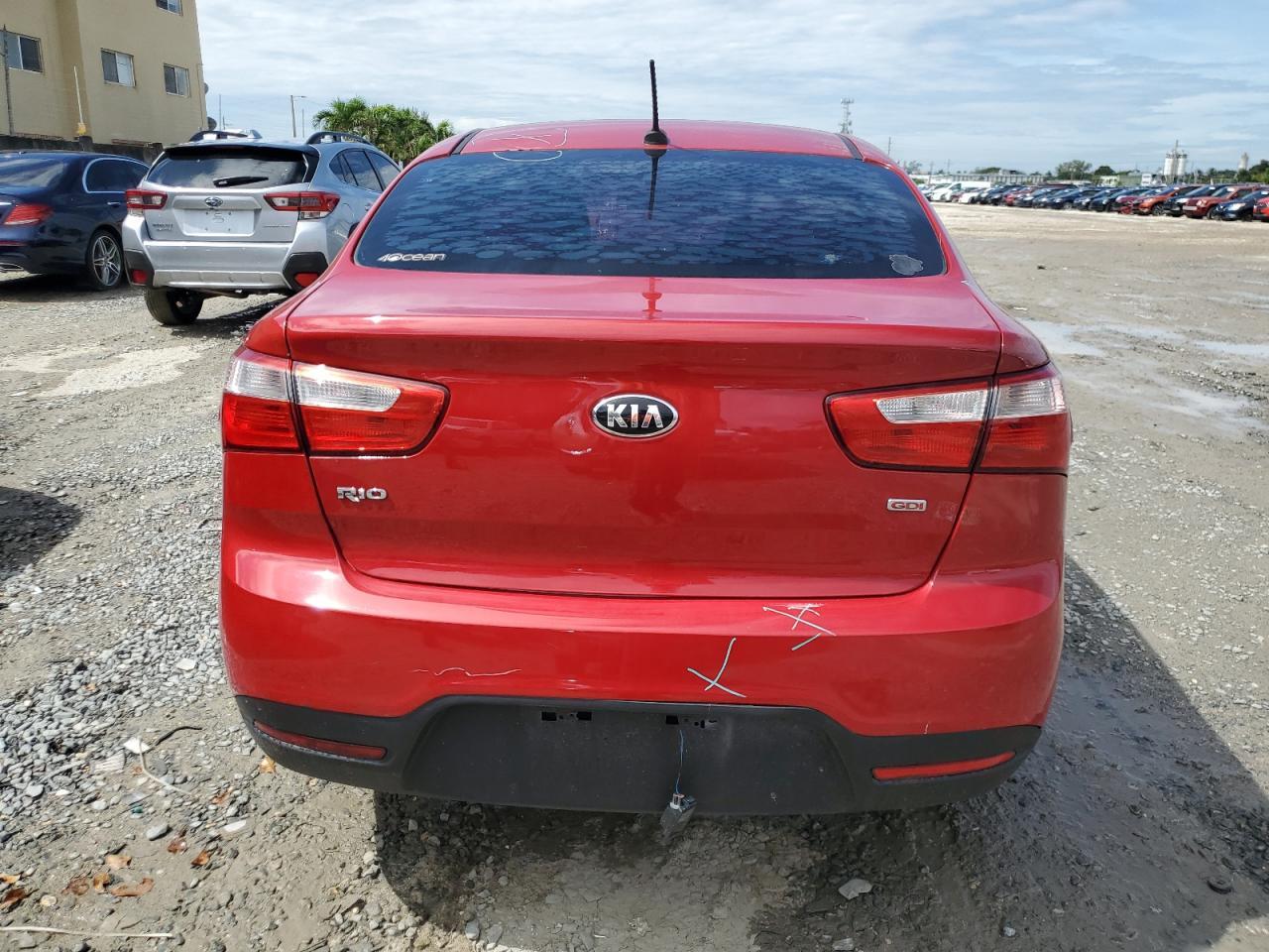 2014 KIA RIO LX Copart, lot number: 71853143, vin: KNADM4A33E6326527. Thumbnail 6
